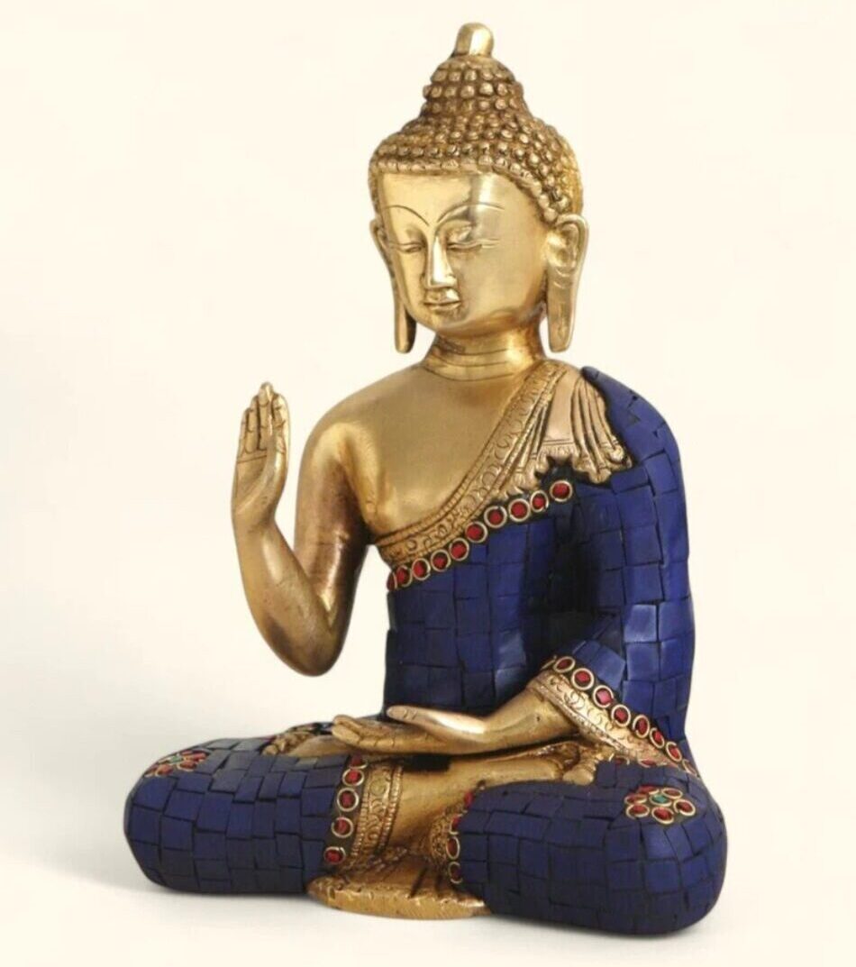 Budha brass sculpture for home decor